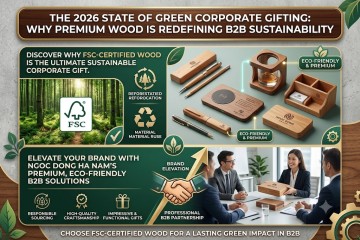 The 2026 State of Green Corporate Gifting: Why Premium Wood is Redefining B2B Sustainability